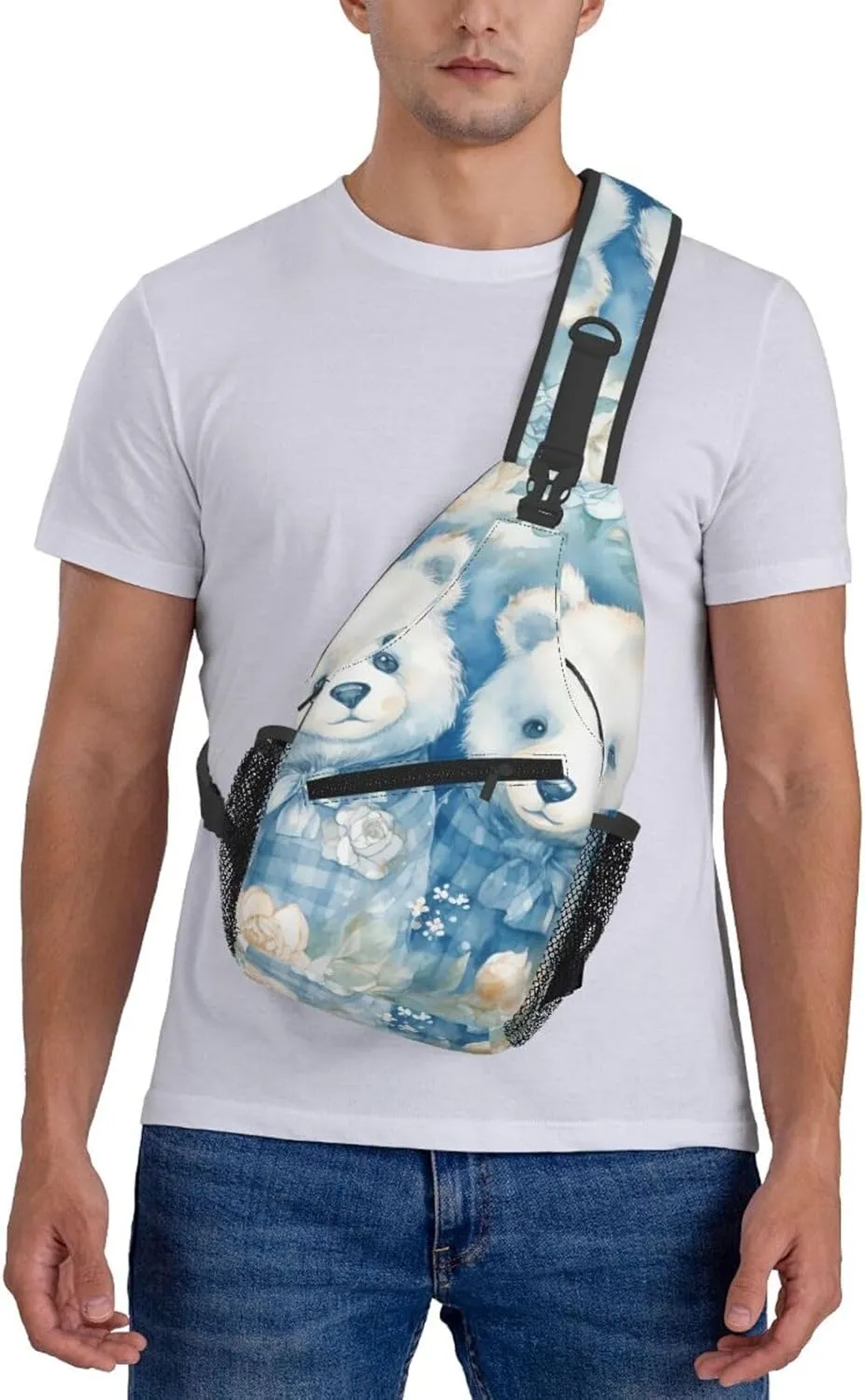 Crossbody Bags for Women Men Trendy Sling Bag Casual Chest Bag Ancient Chinese Dragon Shoulder Bag for Travel Sport