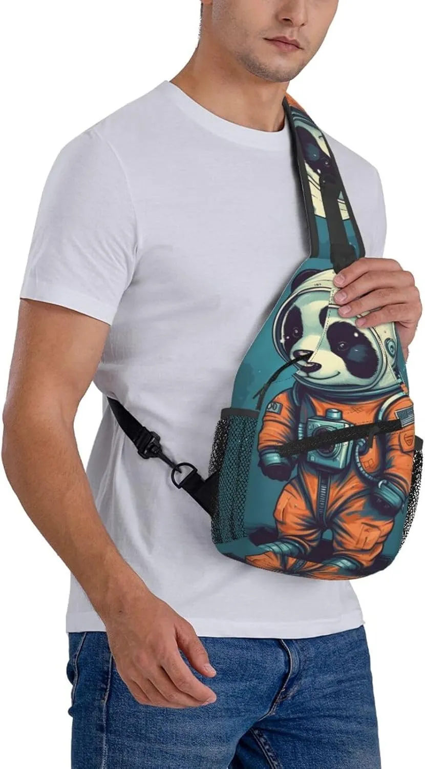 Crossbody Bags for Women Men Trendy Sling Bag Casual Chest Bag Ancient Chinese Dragon Shoulder Bag for Travel Sport