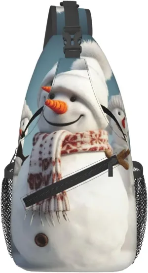 Crossbody Bags for Women Men Trendy Sling Bag Casual Chest Bag Heron Shoulder Bag for Travel Sport