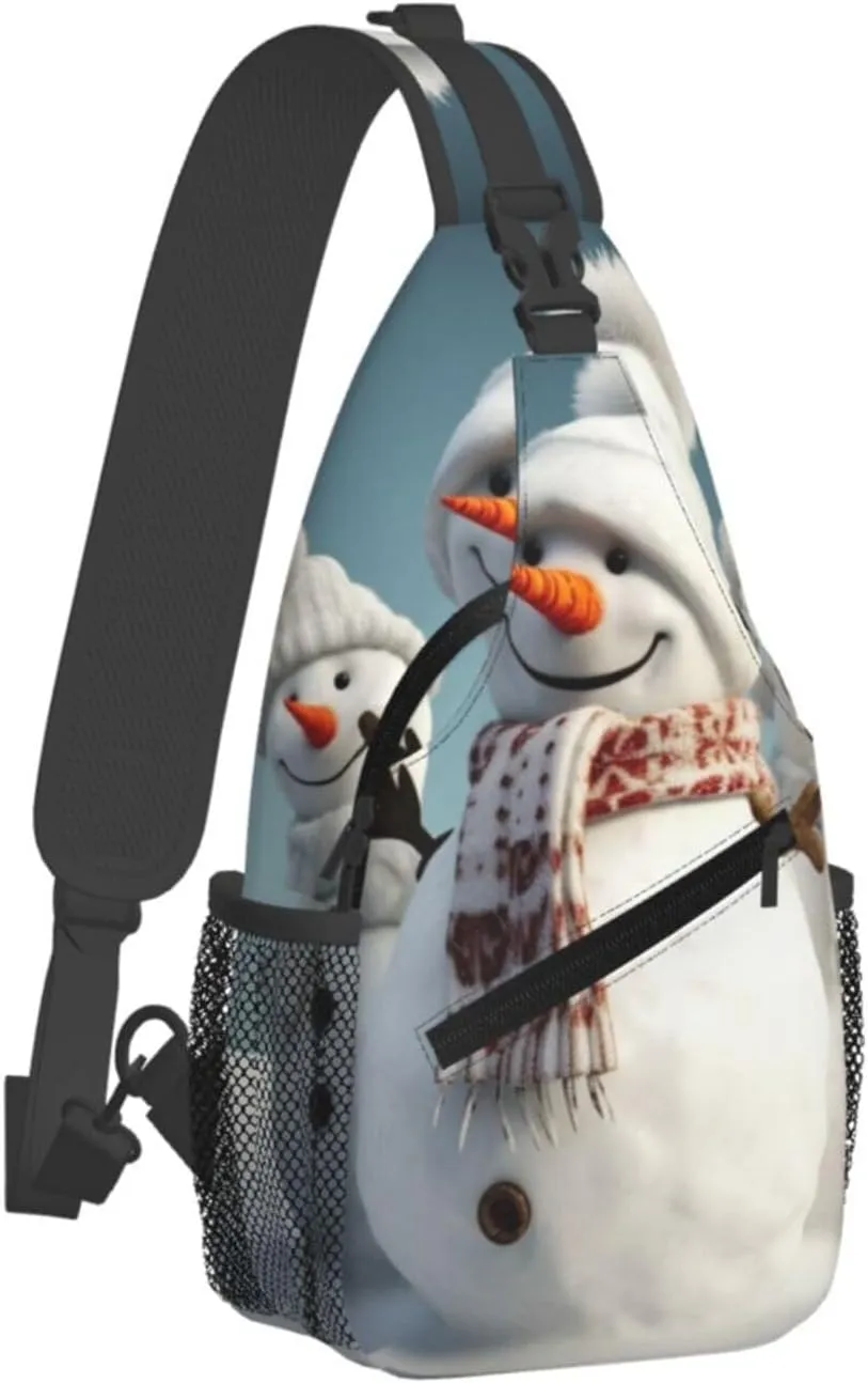 Crossbody Bags for Women Men Trendy Sling Bag Casual Chest Bag Heron Shoulder Bag for Travel Sport