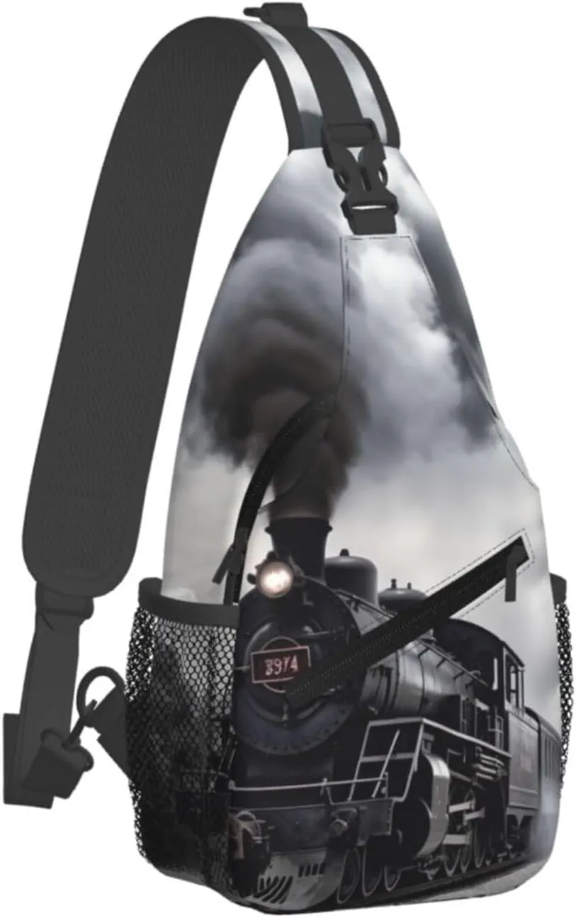 Crossbody Bags for Women Men Trendy Sling Bag Casual Chest Bag Laughing Fruit Shoulder Bag for Travel Sport