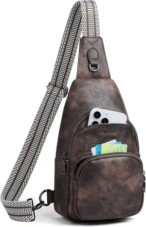 Crossbody Bags for Women Sling Bag Fanny Pack Casual Daypacks Small Backpack Chest Travel Purse Anti Theft