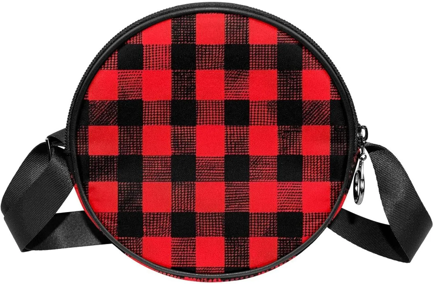 Crossbody Bags for Women,Crossbody Bag Men,Small Sling Bag,Classic Red Plaid,Crossbody Purse