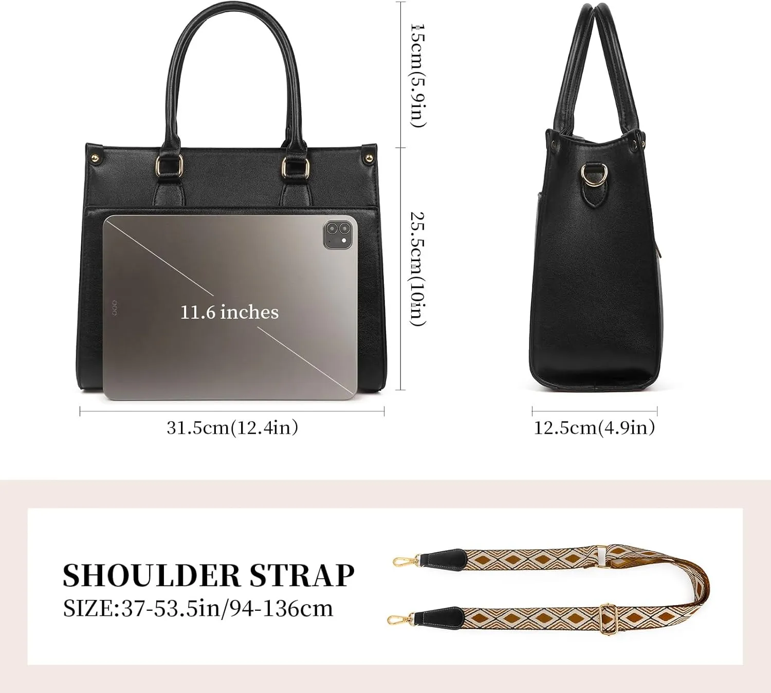 Crossbody Purses and Handbags for Women,Vegan Leather Satchel Shoulder Bags Top Handle Purses For Women