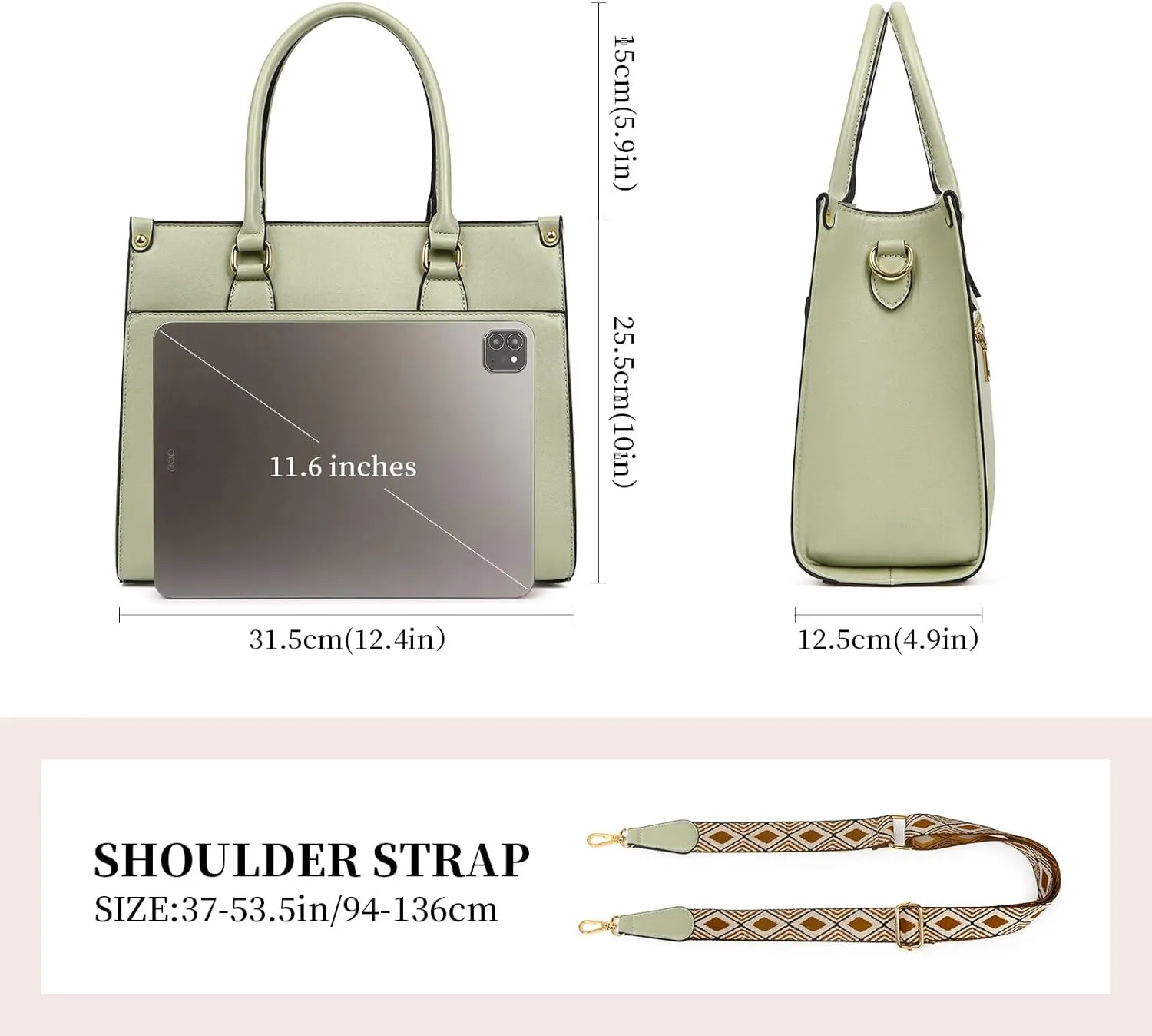Crossbody Purses and Handbags for Women,Vegan Leather Satchel Shoulder Bags Top Handle Purses For Women