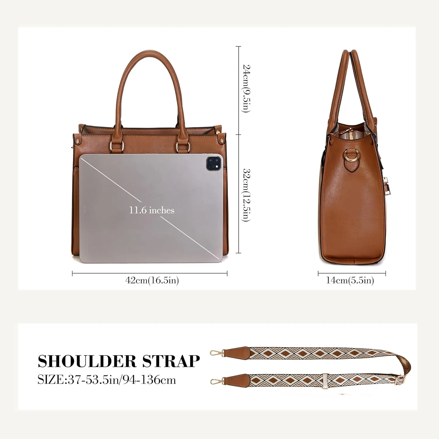 Crossbody Purses and Handbags for Women,Vegan Leather Satchel Shoulder Bags Top Handle Purses For Women