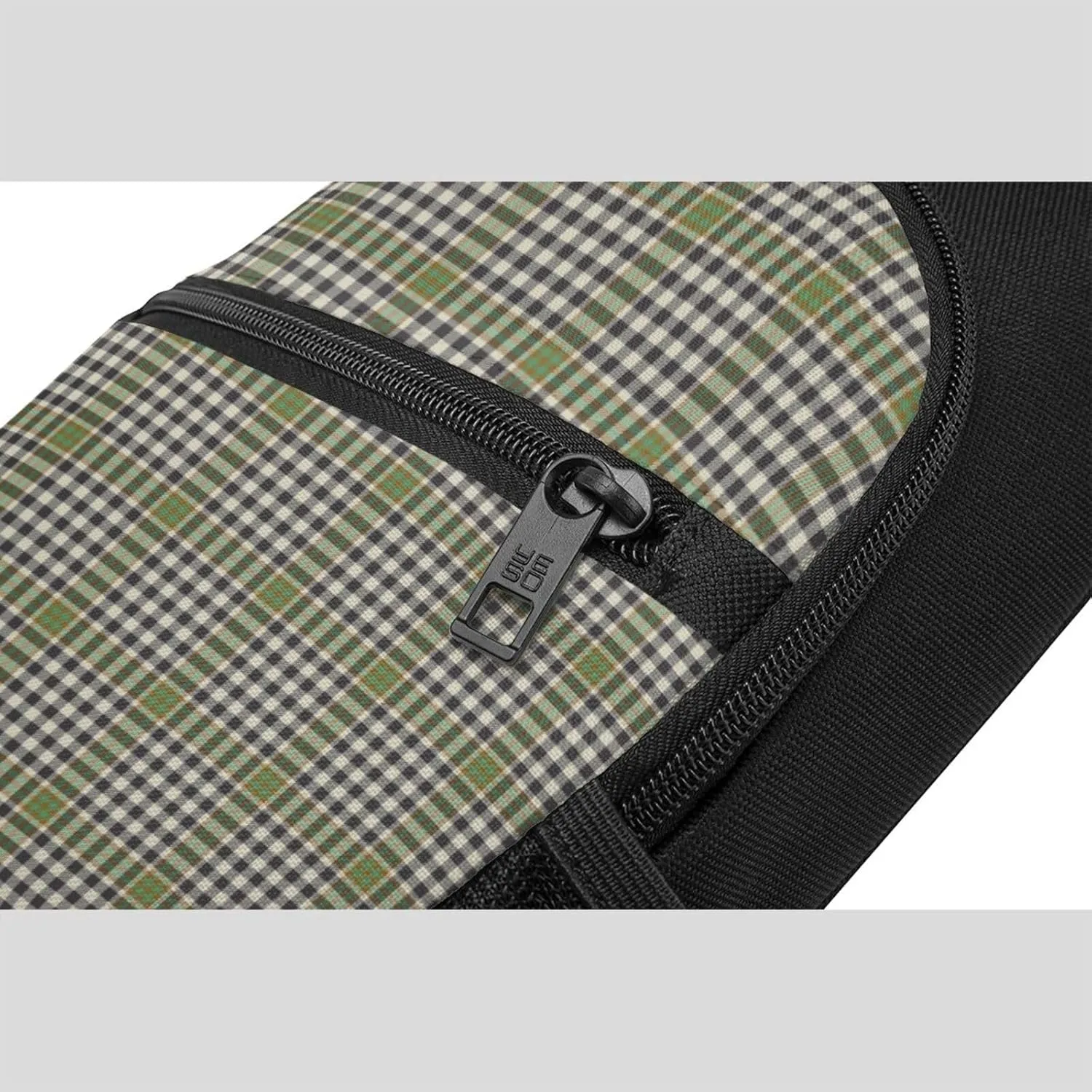 Crossbody Sling Backpack Burns Check Tartan Shoulder Chest Bag Daypack for Traveling Sport
