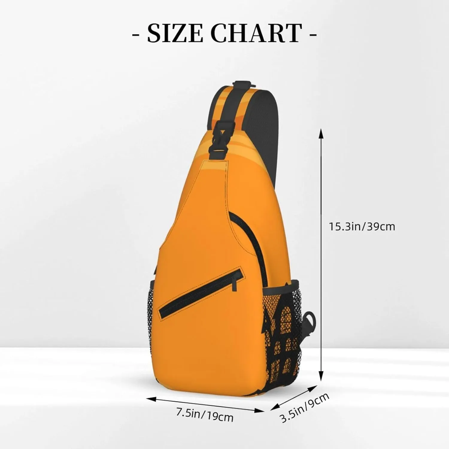 Crossbody Sling Bag for Men Women, Halloween Tree Sling Backpack Shoulder Chest Bag, Anti Theft Travel Hiking Daypacks