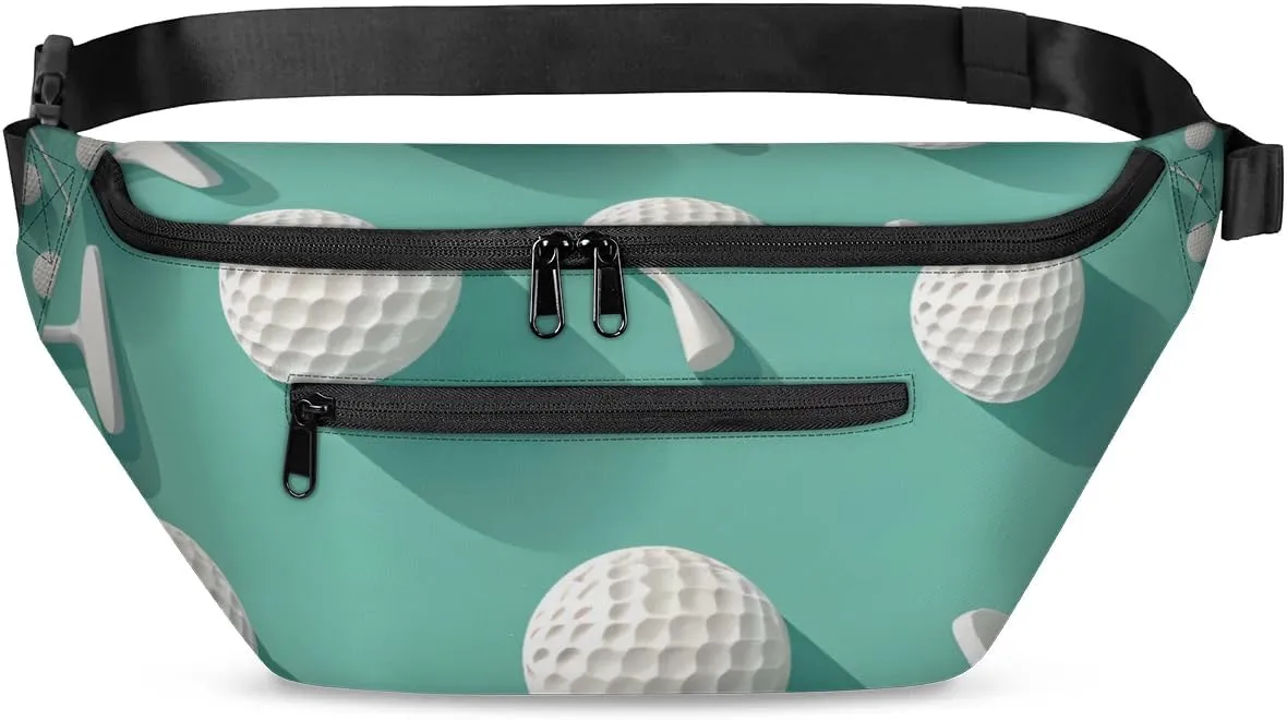 Crossbody Sling Bags for Women Men Funny Golf Sport Casual Sling Backpack Daypack Chest Bag for Travel Sport Hiking Running