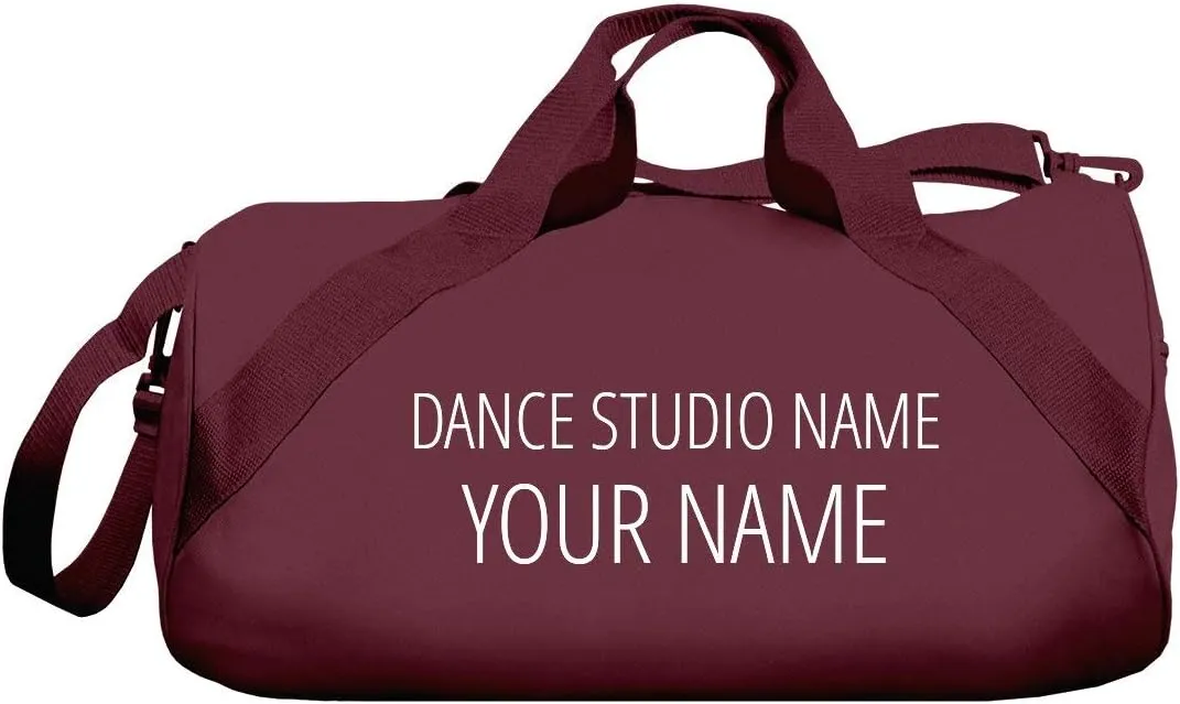 Custom Dance Gym Bag for Dancers: Barrel Duffel Bag