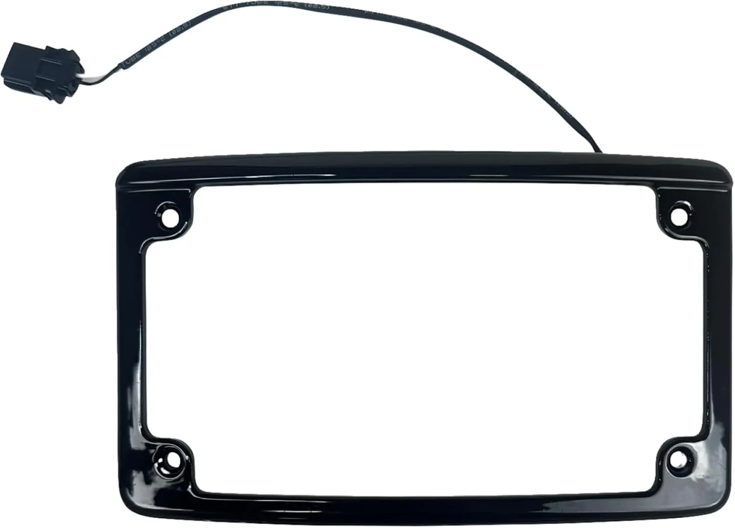 Custom Dynamics LPF-RAD-23CVO-B Illuminated CVO License Plate Frame - Black