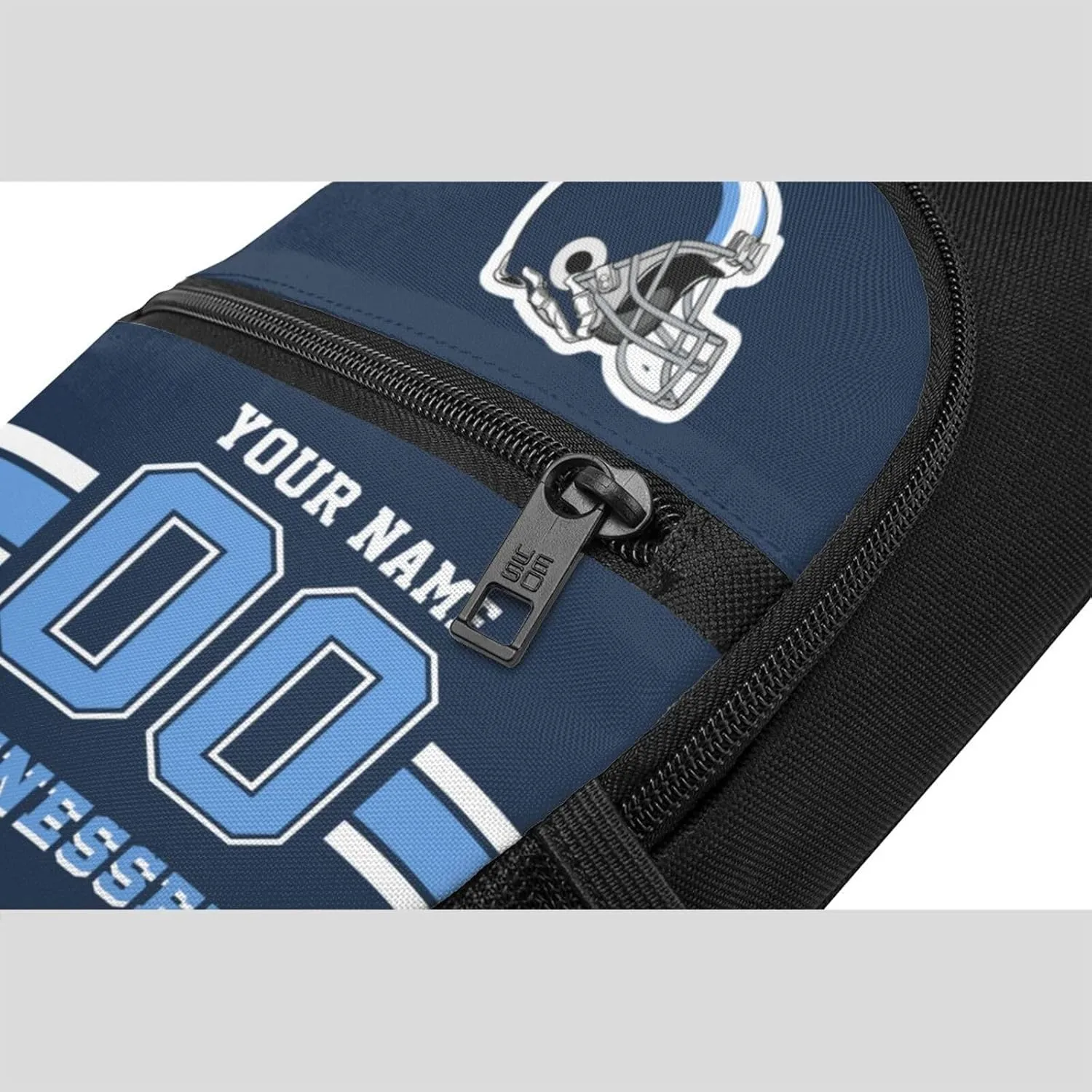 Custom Sling Bag, Personalized Crossbody Bags with Name and Number, Customize Sling Shoulder Backpack