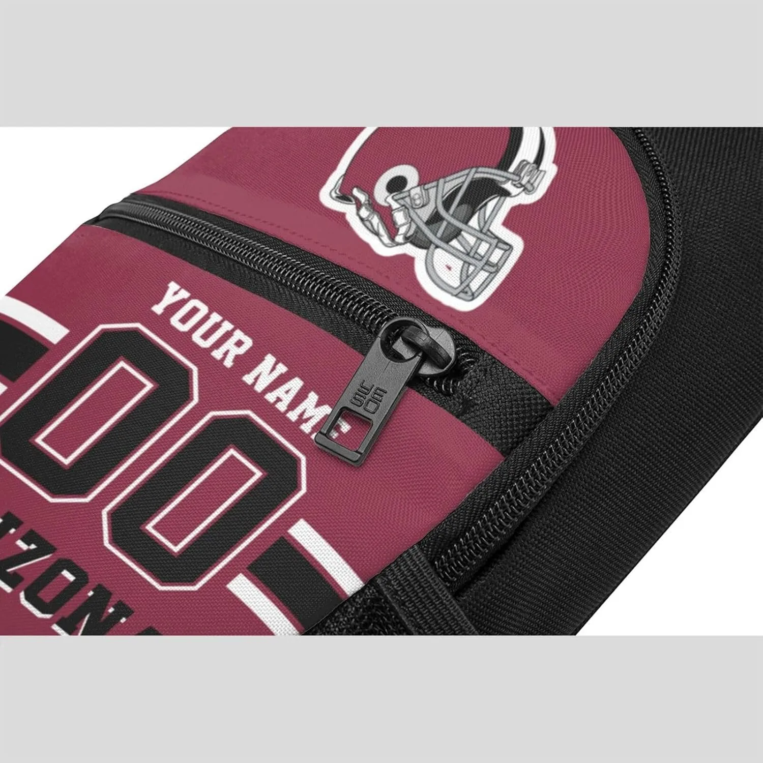 Custom Sling Bag, Personalized Crossbody Bags with Name and Number, Customize Sling Shoulder Backpack