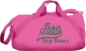 Customized Girl Irish Step Dance Bag: Barrel Duffel Bag