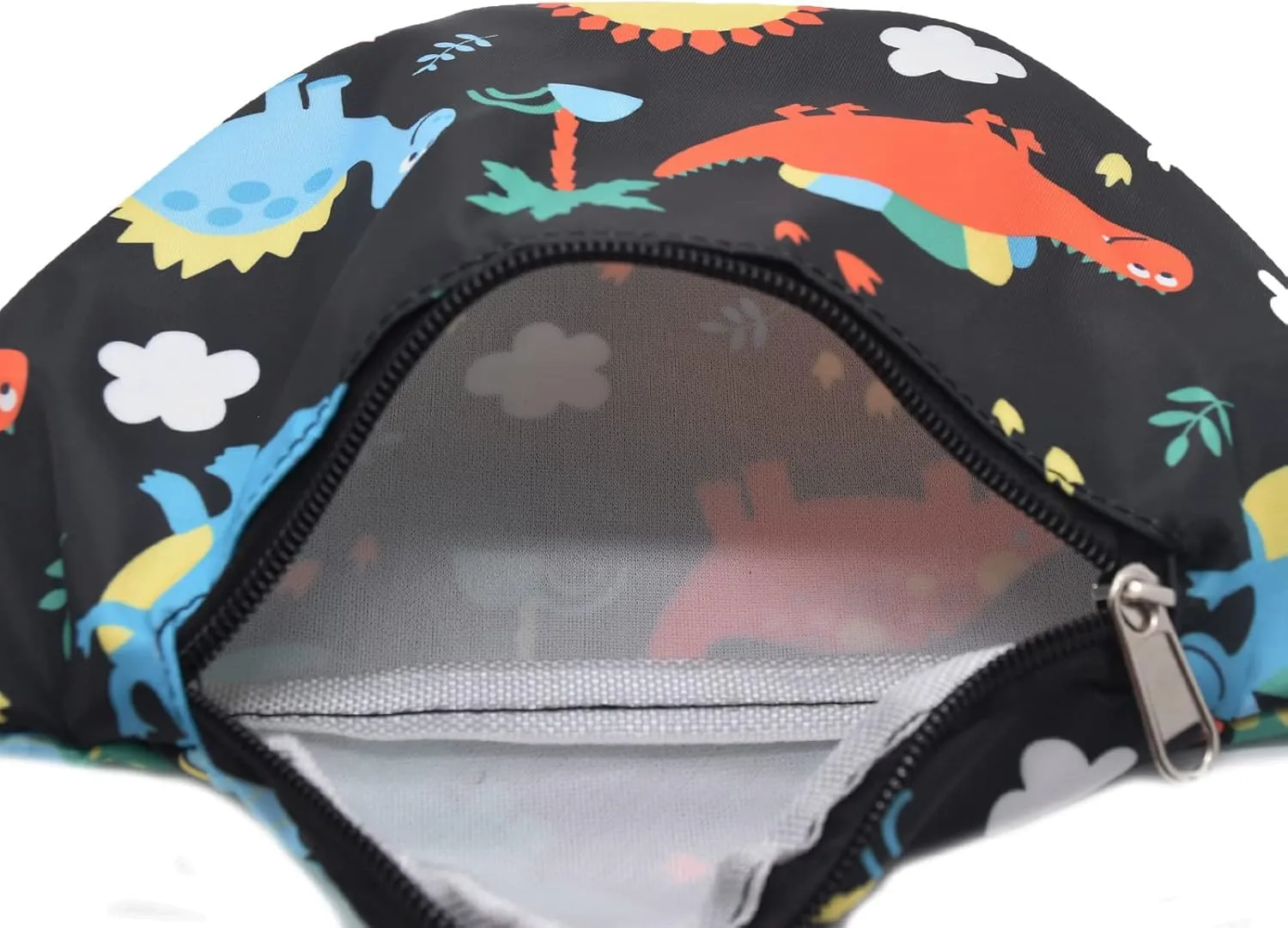 Cute Dinosaur Kids Fanny Pack Waist Pack Small Belt Bum Bag Crossbody Purse Waist Pouch for Toddler Girls Boys