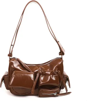 Cute Purse Retro Street Bag Y2k Edgy Streetwear Purses Classic Elegance Luxurious and Vintage Handbag