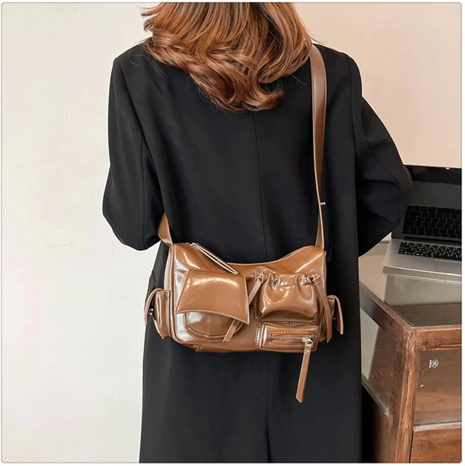 Cute Purse Retro Street Bag Y2k Edgy Streetwear Purses Classic Elegance Luxurious and Vintage Handbag