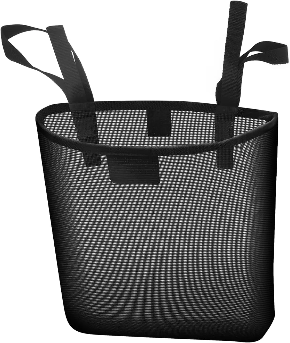 deawater Mesh Lawn Mower Bag Debris Bag Compatible with Stens 751-949 Rotary 9246 Attaches with 2 Adjustable Quick Release Buckles for All Walk Behind mowers 16" Width 14" Height