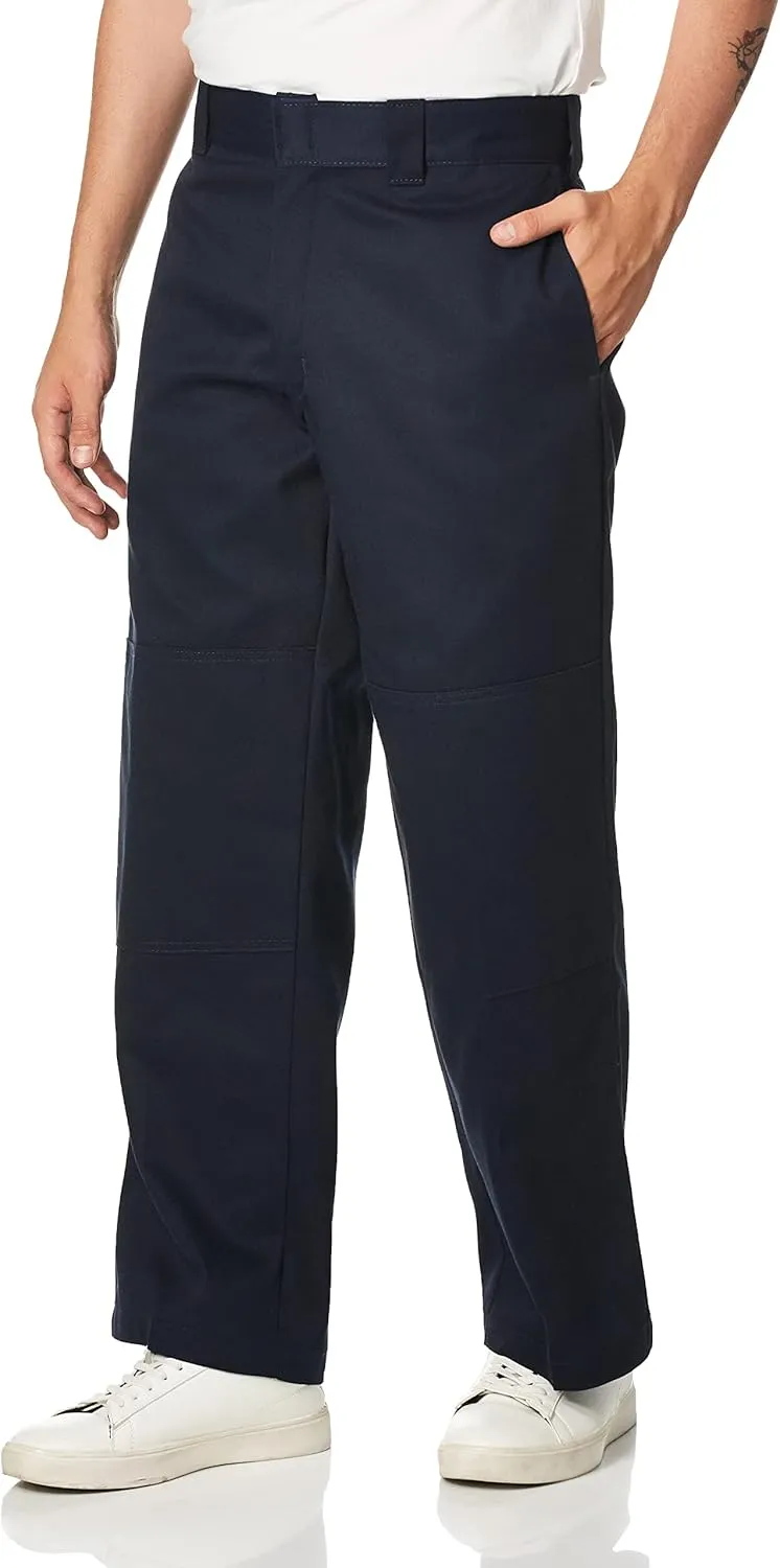 Dickies Men's Flex Double Knee Work Pant Loose Straight Fit