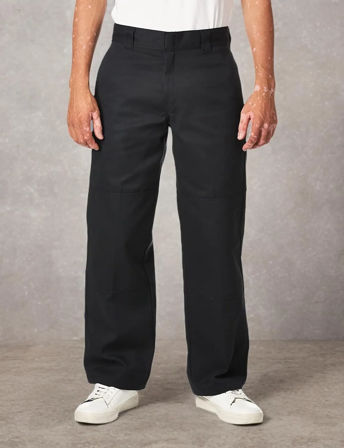 Dickies Men's Flex Double Knee Work Pant Loose Straight Fit