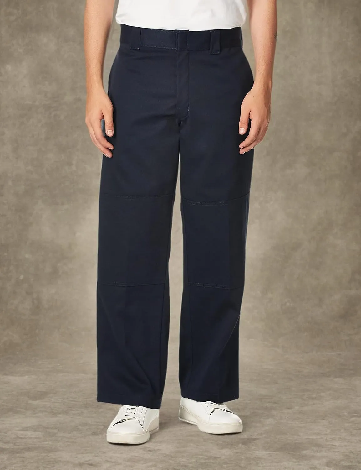 Dickies Men's Flex Double Knee Work Pant Loose Straight Fit