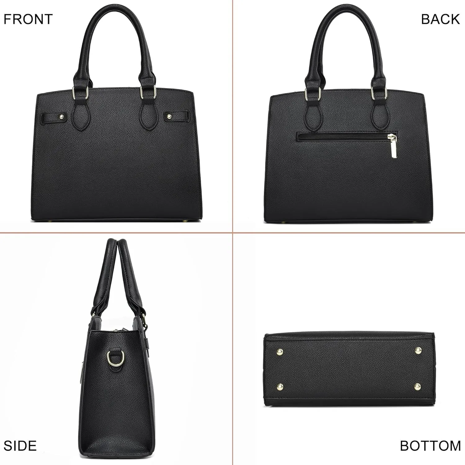 DMICXEL Tote Bag Crossbody Purses for Women Shoulder Handbag PU Leather Top Handle Satchel Bags