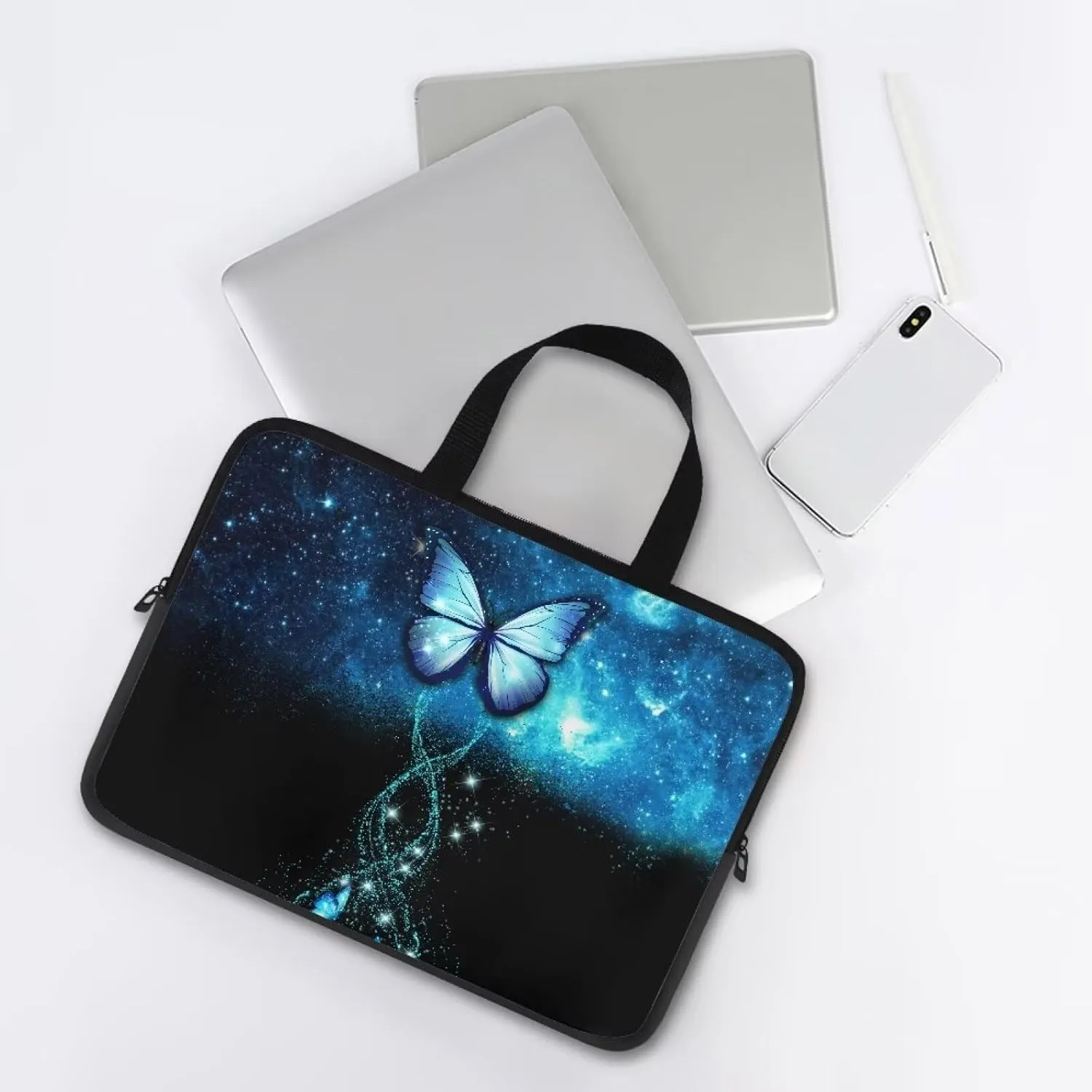 Dolyues Laptop Carrying Case for Adult Travel Workout Water-Resistant Laptop Bag Five Size Suit for Most Laptop