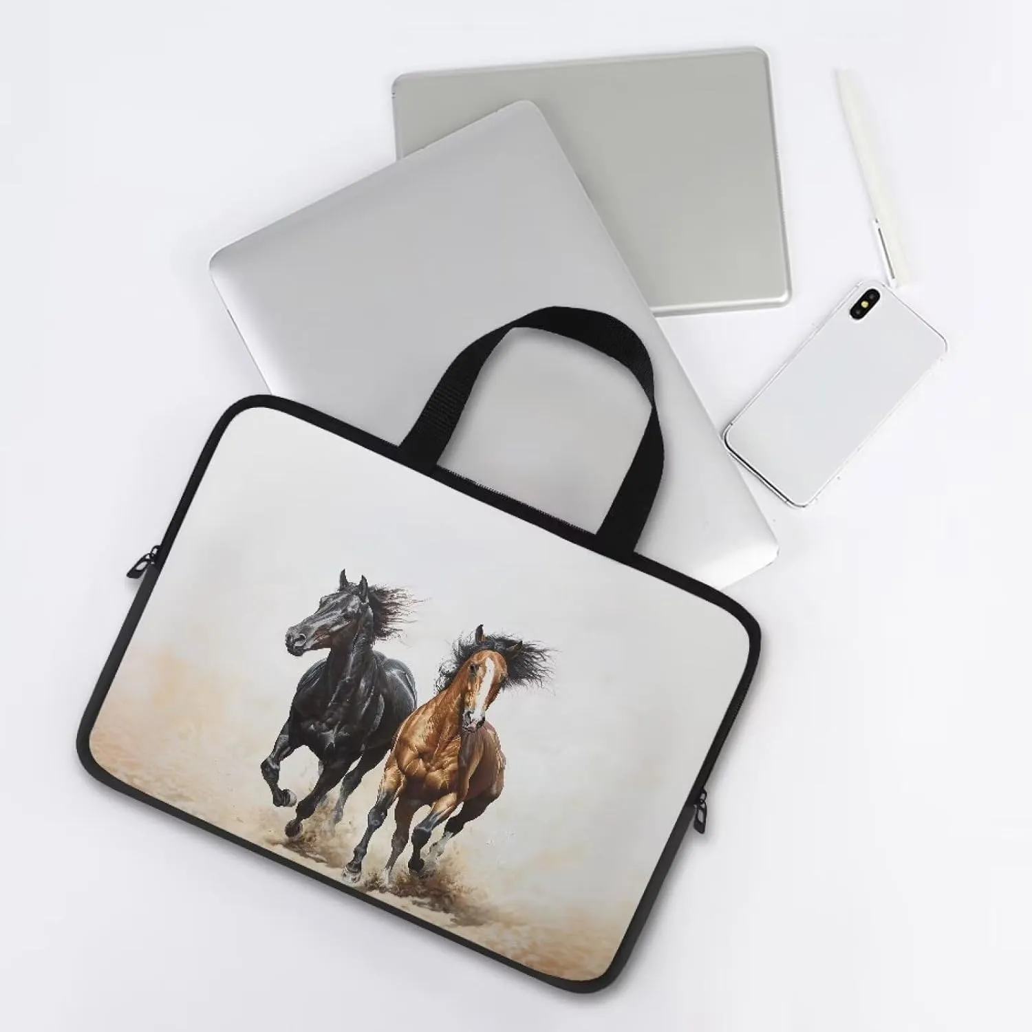 Dolyues Laptop Carrying Case for Adult Travel Workout Water-Resistant Laptop Bag Five Size Suit for Most Laptop