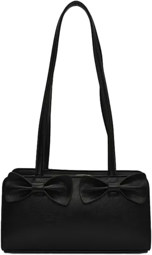 Double Bow Tie Underarm Commuter Bag Versatile Outdoor Shoulder Bags Zipper Large Capacity Hobo Bag for Women 2025