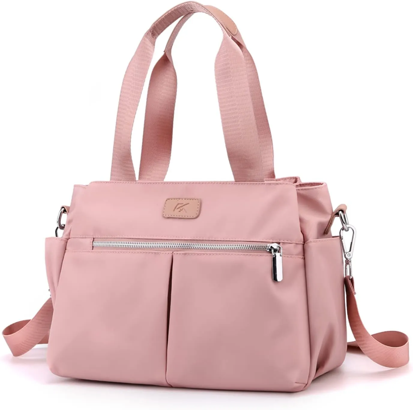 DOURR Hobo Handbags Light Nylon Crossbody Bags for Women, Multi Compartment Work Going Out Tote