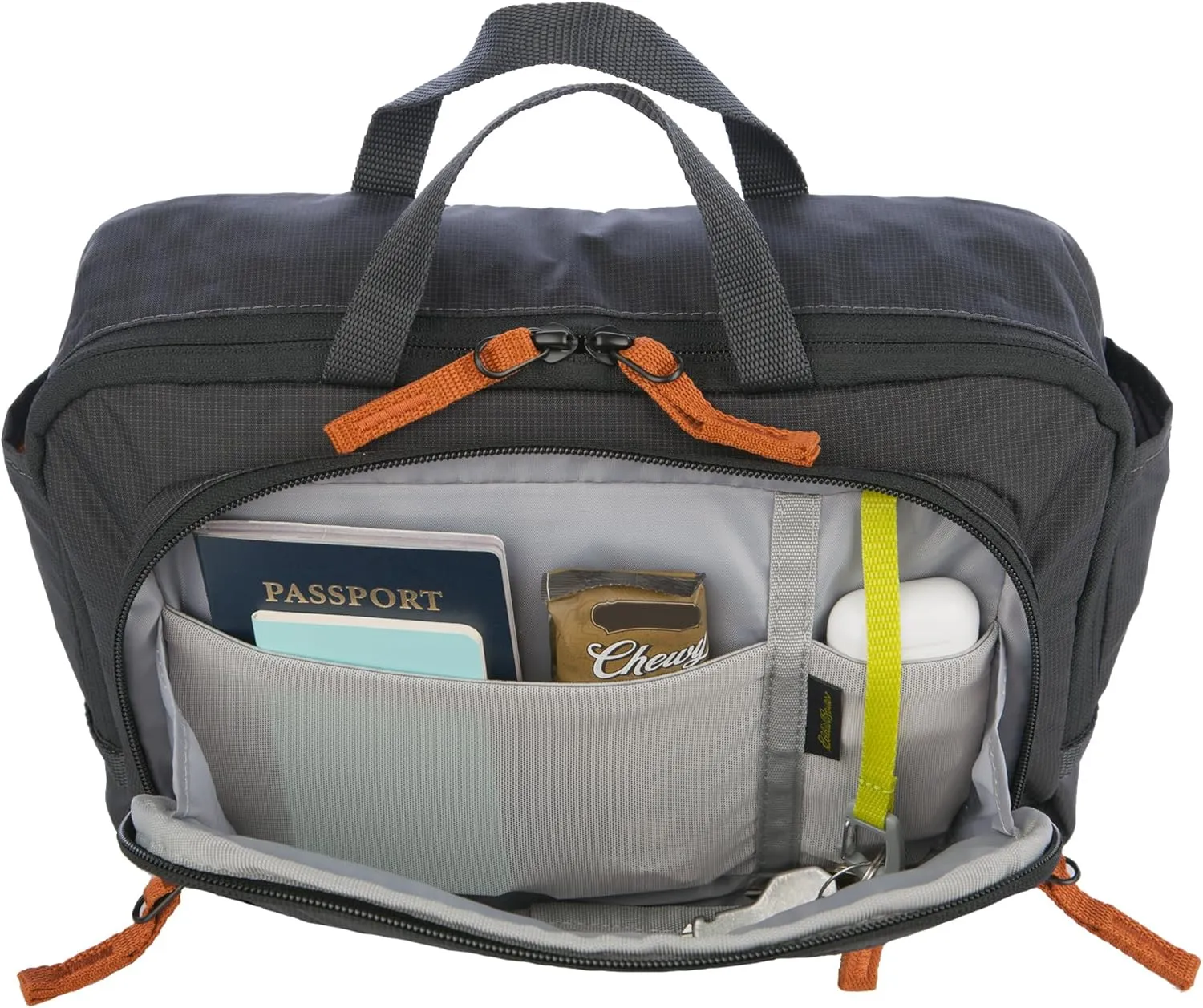 Eddie Bauer 7L Trail Bag with Removeable Shoulder Strap and Adjustable Waistband