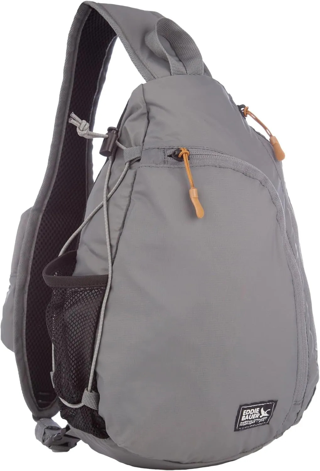 Eddie Bauer Sling Bag | Travel | Everyday Carry | Lightweight | Durable | Ripstop Nylon | 8L, Slate, One Size