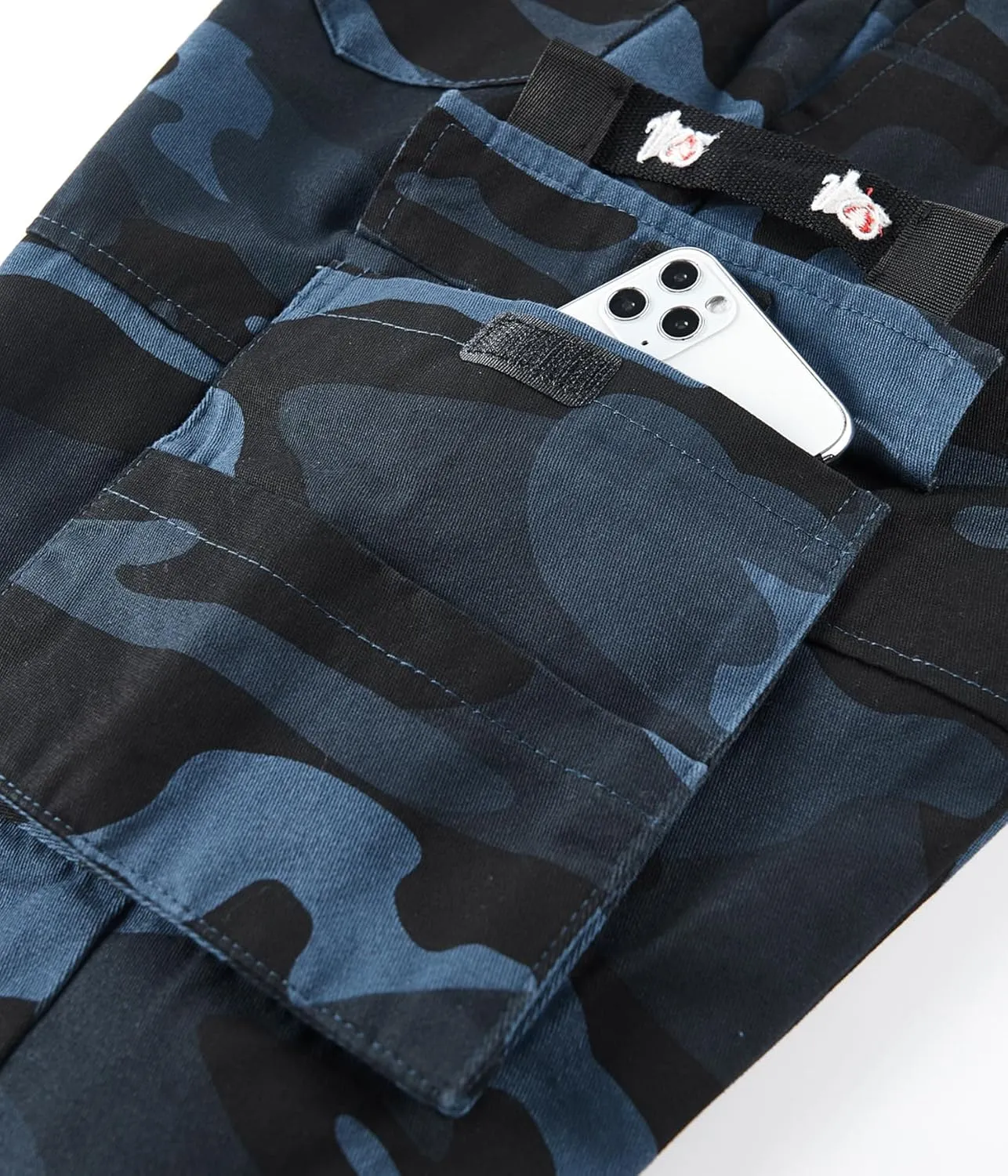 ELETOP Men's Cargo Shorts Elastic Waistband Drawstring Big and Tall Cotton Summer Casual Work Shorts