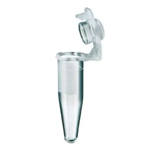 Eppendorf 951010006 Polypropylene PCR Tube, 0.2mL Capacity, Clear (Pack of 1000)