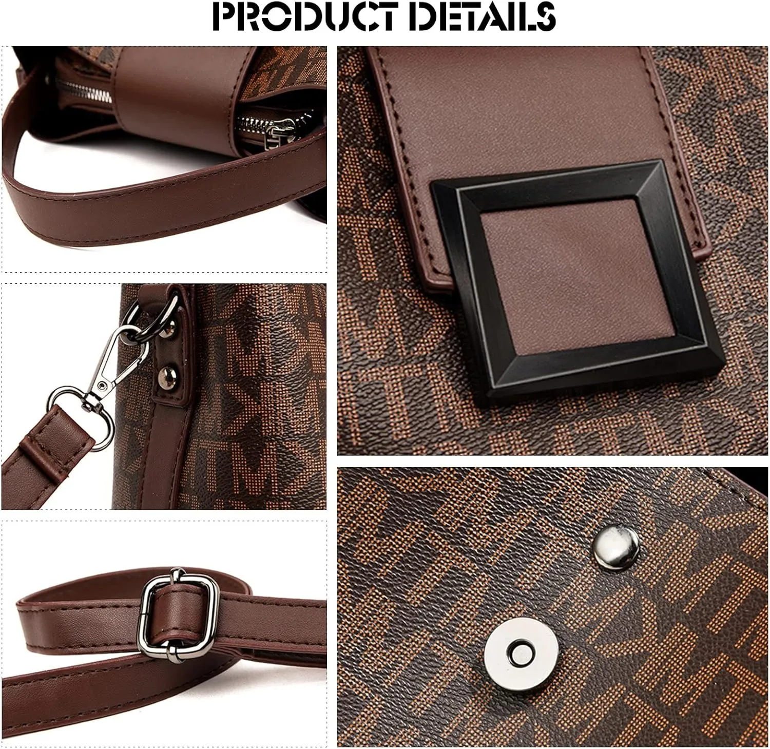 Ergocar Tote Bags for Women, Women's Tote Handbags, Fashion PVC, Women's Satchel, Purses Shoulder Bag, Woman Top-Handle Bags