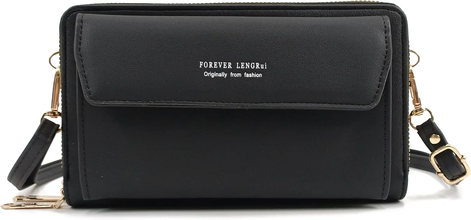 Esimileeya Compact Small Crossbody Bags for Women Trendy Clutch Handbag Purses for Women Lady Cell Phone Wallet Shoulder Bag