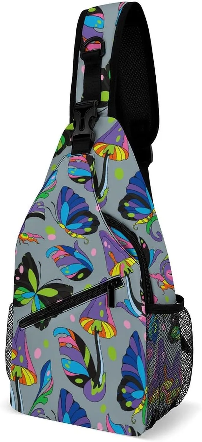 Eyes Versatile And Convenient Multipurpose Crossbody Bag - Perfect for Travel And Hiking