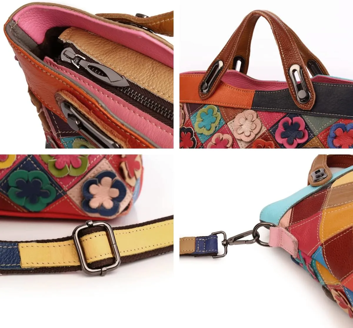 Eysee handbag women leather with large capacity, stylish shoulder bag, shopper Hobo bag women