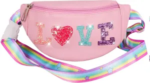 Fanny Pack Belt Bag Crossbody Bags For Women Birthday Gifts For 4 5 6 7 8 9 10 Year Old Girl Birthday Bags For Kids Teen Girl Stuff Cute Stuff Fanny Pack For Girls