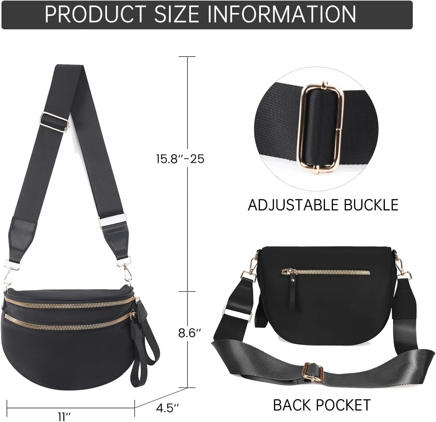 Fanny Packs for Women,Checkered bum bag Spacious Nylon Crossbody Bag Trendy Slouchy Oversized Checkered Purse 2025 (PINK)