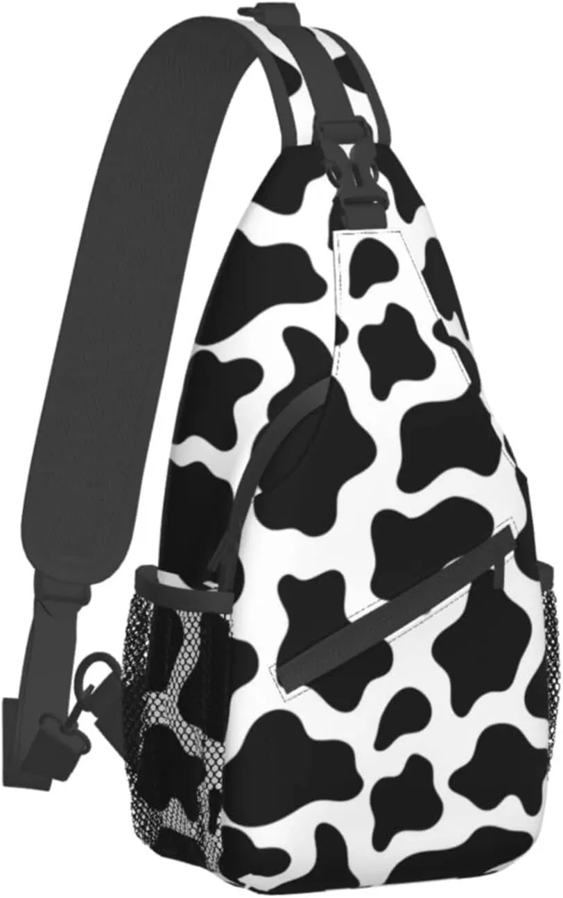 Fashion Chest Sling Bag Crossbody Shoulder Backpack Adjustable Lightweight Travel Hiking Casual Daypack Unisex