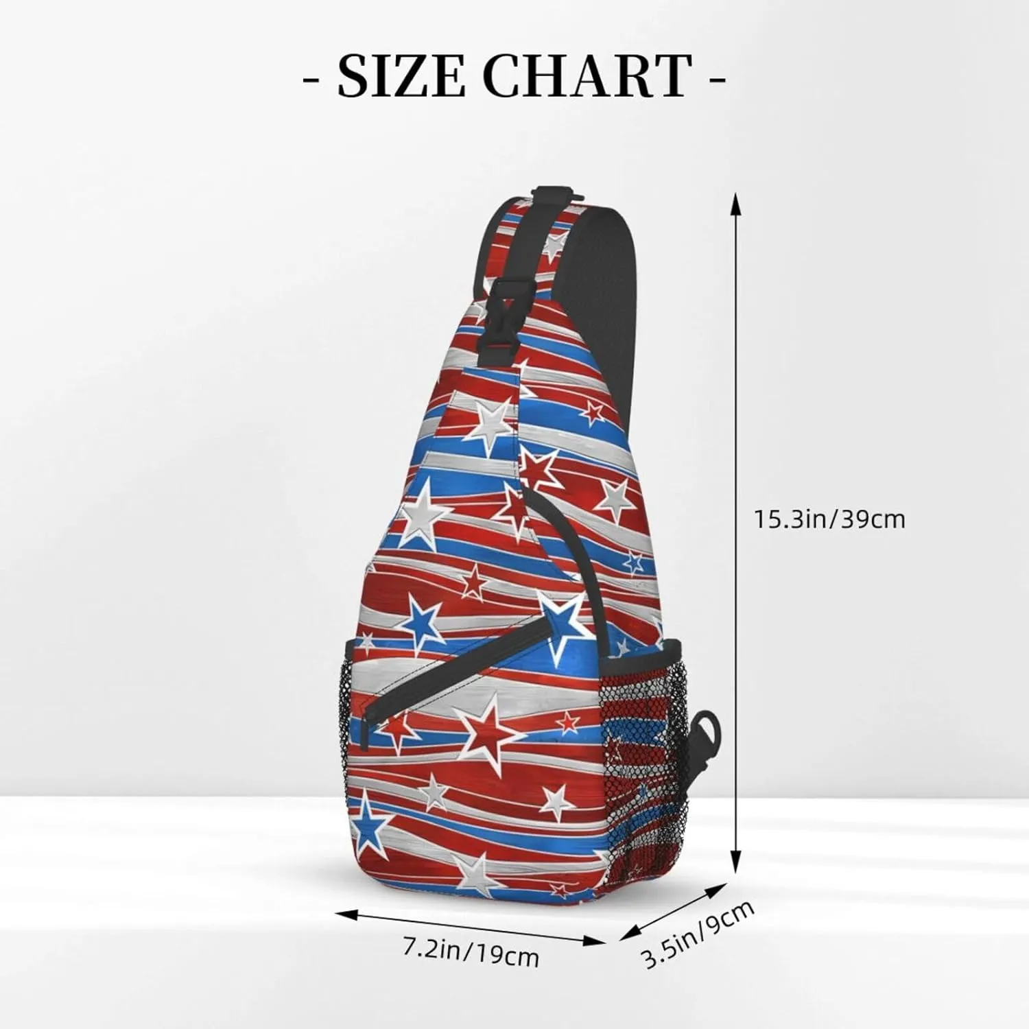 Fashion Chest Sling Bag For Women Men Adjustable Strap Crossbody Shoulder Backpack Hiking Travel Gym Unisex Daypack