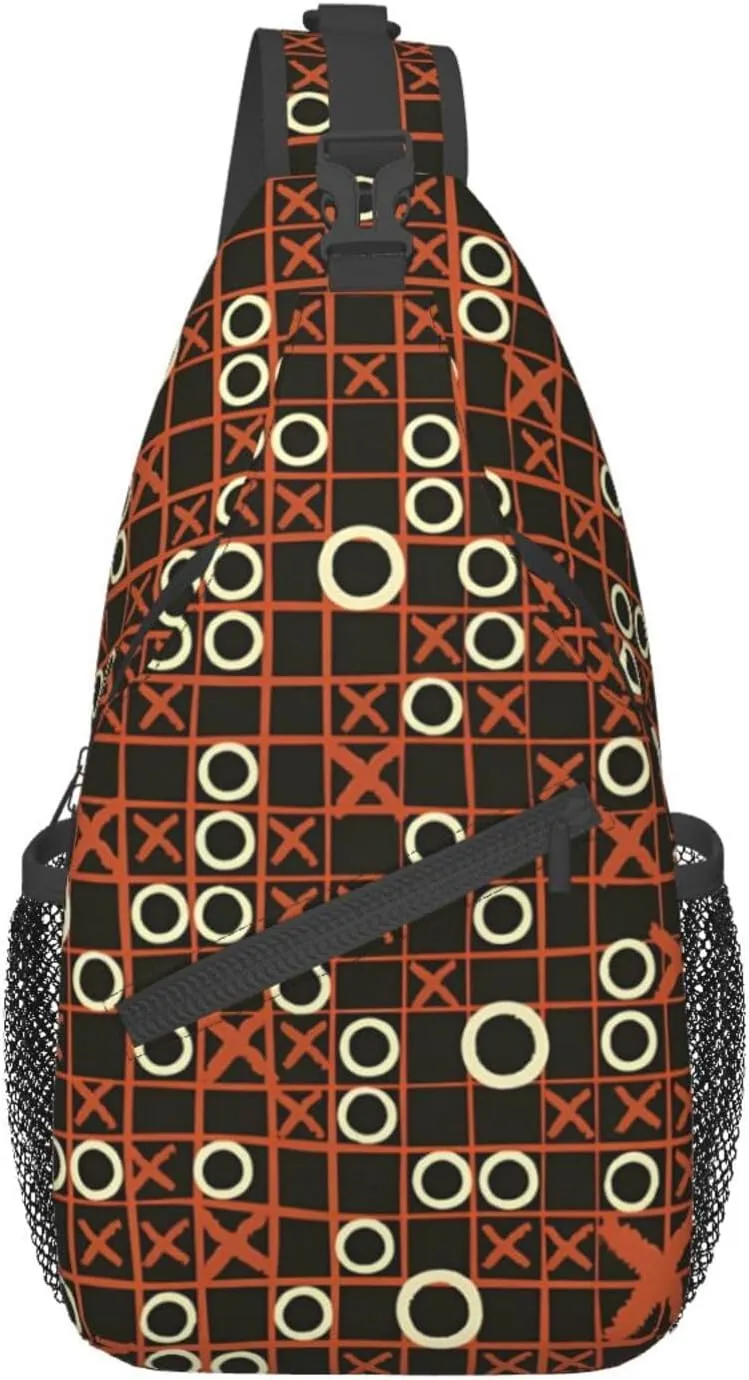 Fashion Chest Sling Bag For Women Men Adjustable Strap Crossbody Shoulder Backpack Hiking Travel Gym Unisex Daypack