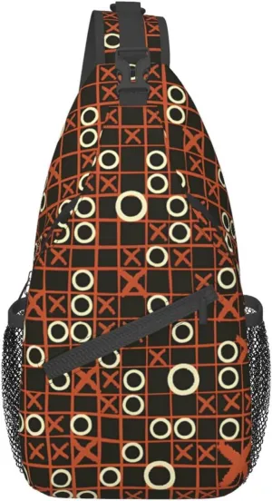 Fashion Chest Sling Bag For Women Men Adjustable Strap Crossbody Shoulder Backpack Hiking Travel Gym Unisex Daypack