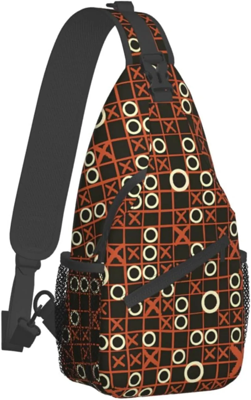 Fashion Chest Sling Bag For Women Men Adjustable Strap Crossbody Shoulder Backpack Hiking Travel Gym Unisex Daypack