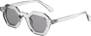 FEISEDY Octagon Sunglasses for Women - Thick Frame Fashion Rectangle Sun Glasses - Summer UV400 Protection