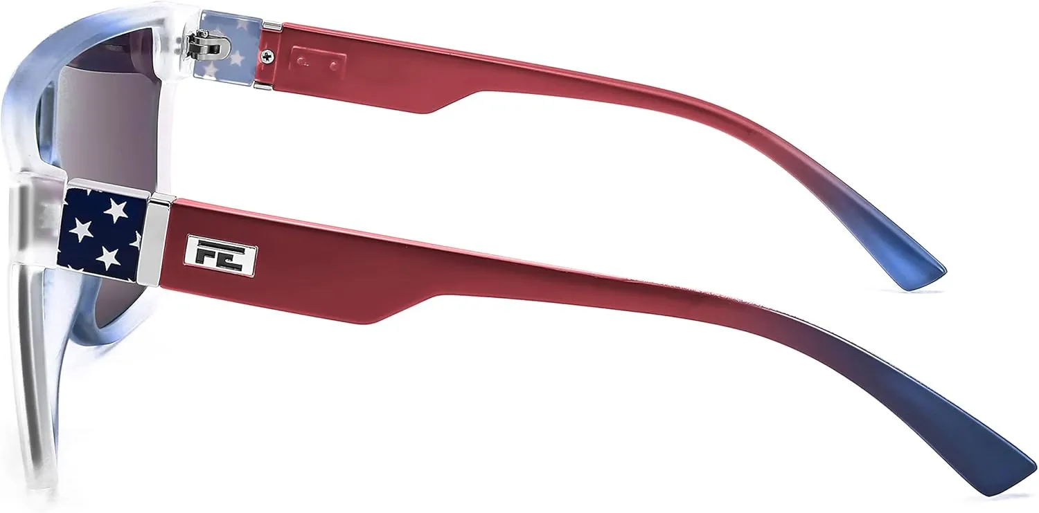 FEISEDY Sunglasses for Women Men, Fashion Mirrored Single Lens, Driving Beach Sunnies UV400 Shades B2996