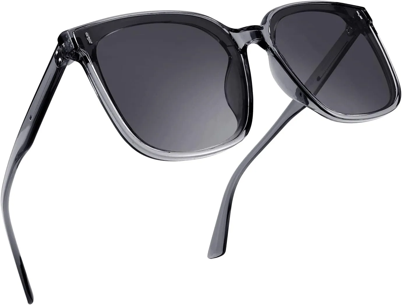 FEISEDY Women Oversized Vintage Polarized Sunglasses Square Cute Trendy Classic Simple Men B2758