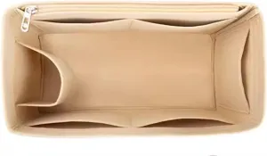 Felt Insert Bag Organizer For LV Speedy 20 25 30 35 Flap Handbag Inner Bag Makeup Travel Purse Storage Tote Bag Accessories(For speedy25)