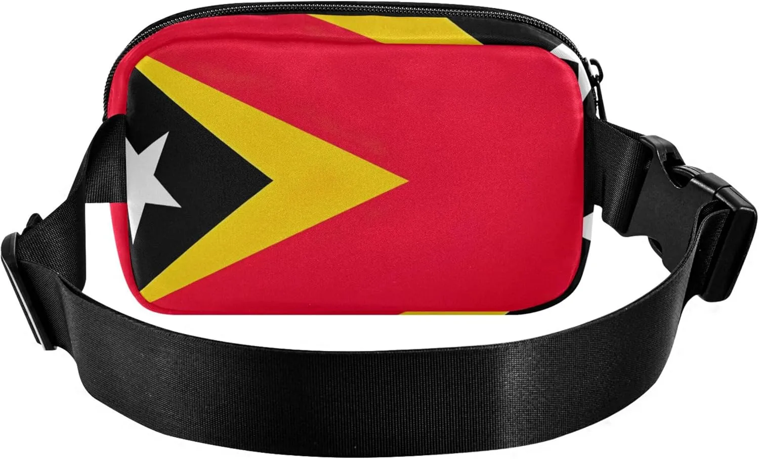 File Timor Leste Flag Women Fanny Packs Waterproof Large Hip Belt Bag Cute Waist Pack for Women